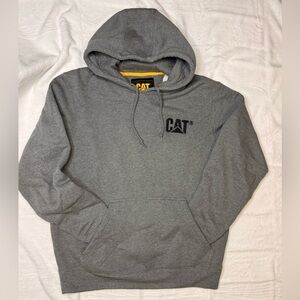 Caterpillar Gray Hoodie